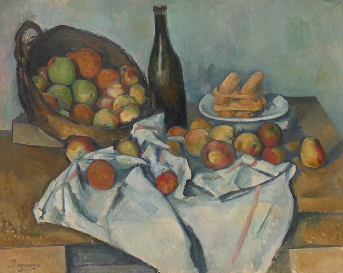 Basket of Apples, Cézanne