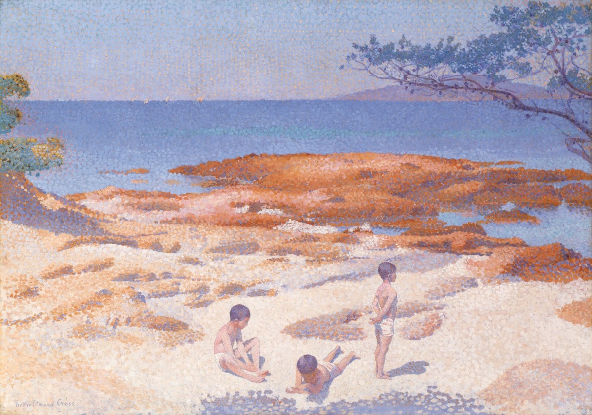 Beach at Cabasson, Cross